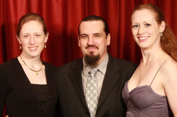 Gwydhar, Danellyn, and Whitney Bratton at Elgin Film Festival 2009