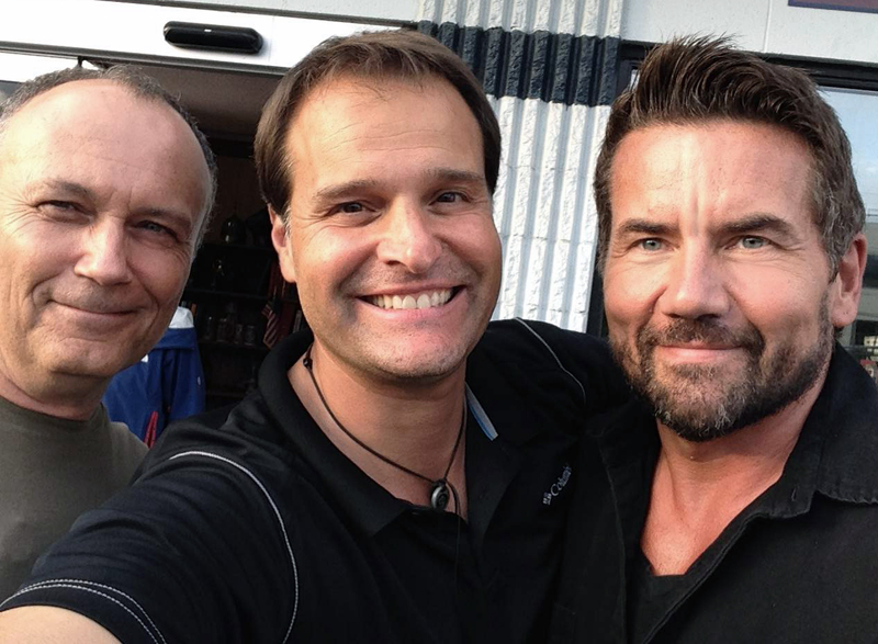 Michael Kopsa, Peter Deluise & Johnny Cuthbert