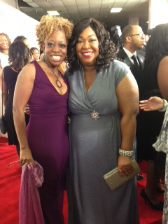 Cas Sigers and Shonda Rhimes -NAACP Image Awards