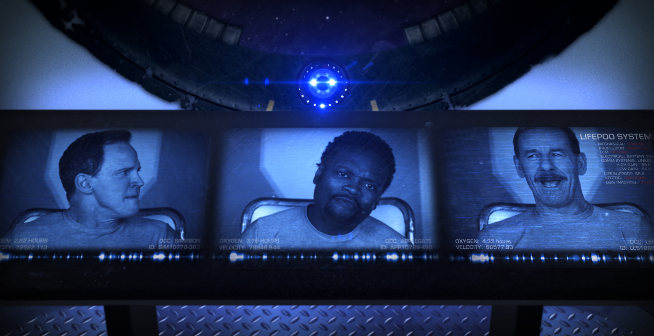 Still of Michael Cline, Nathaniel Freeman and Leonard Kelly-Young in Ray Bradbury's Kaleidoscope