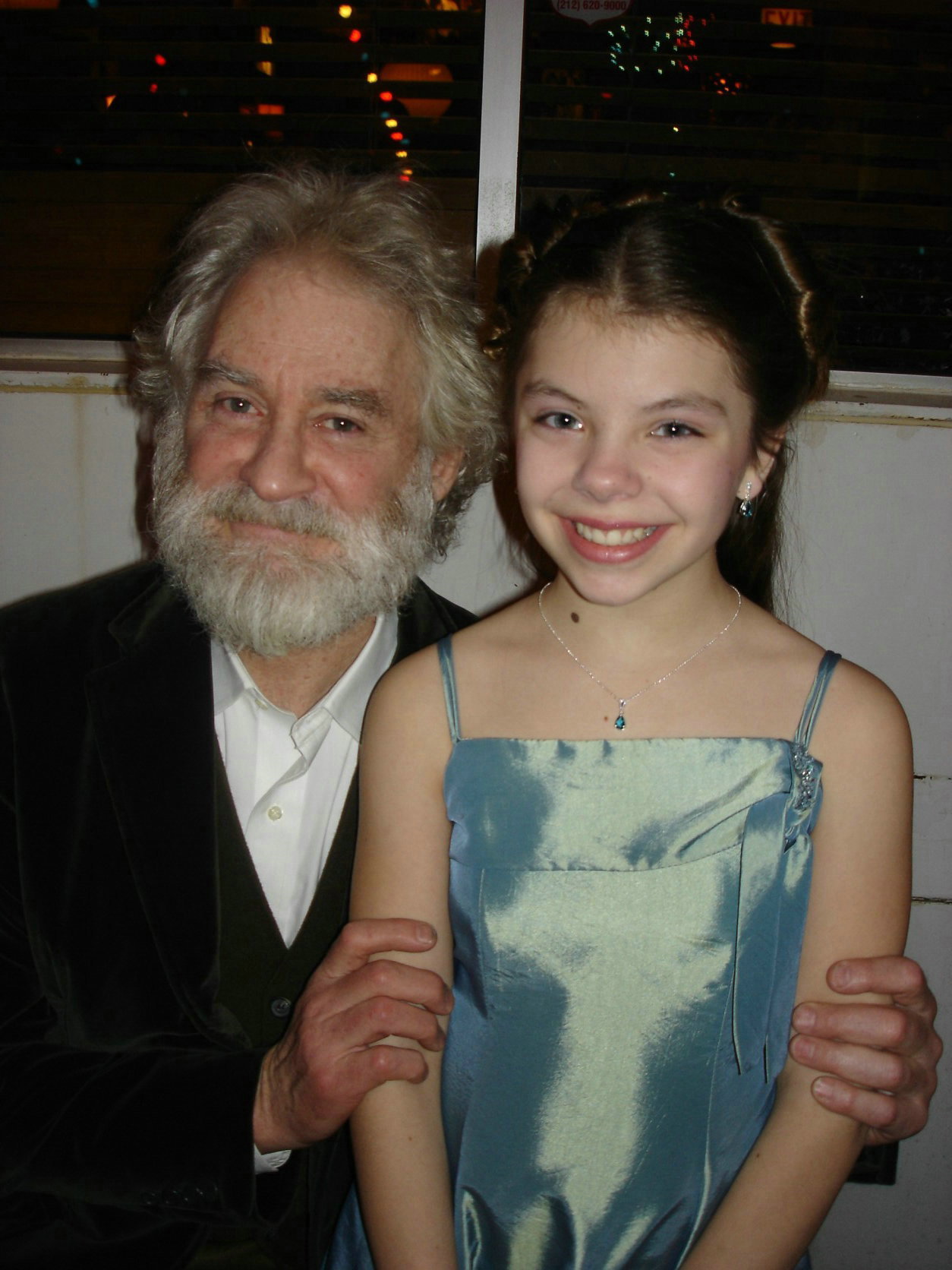 Kevin Kline & Paris Rose Yates at Opening Night Cast Party for 