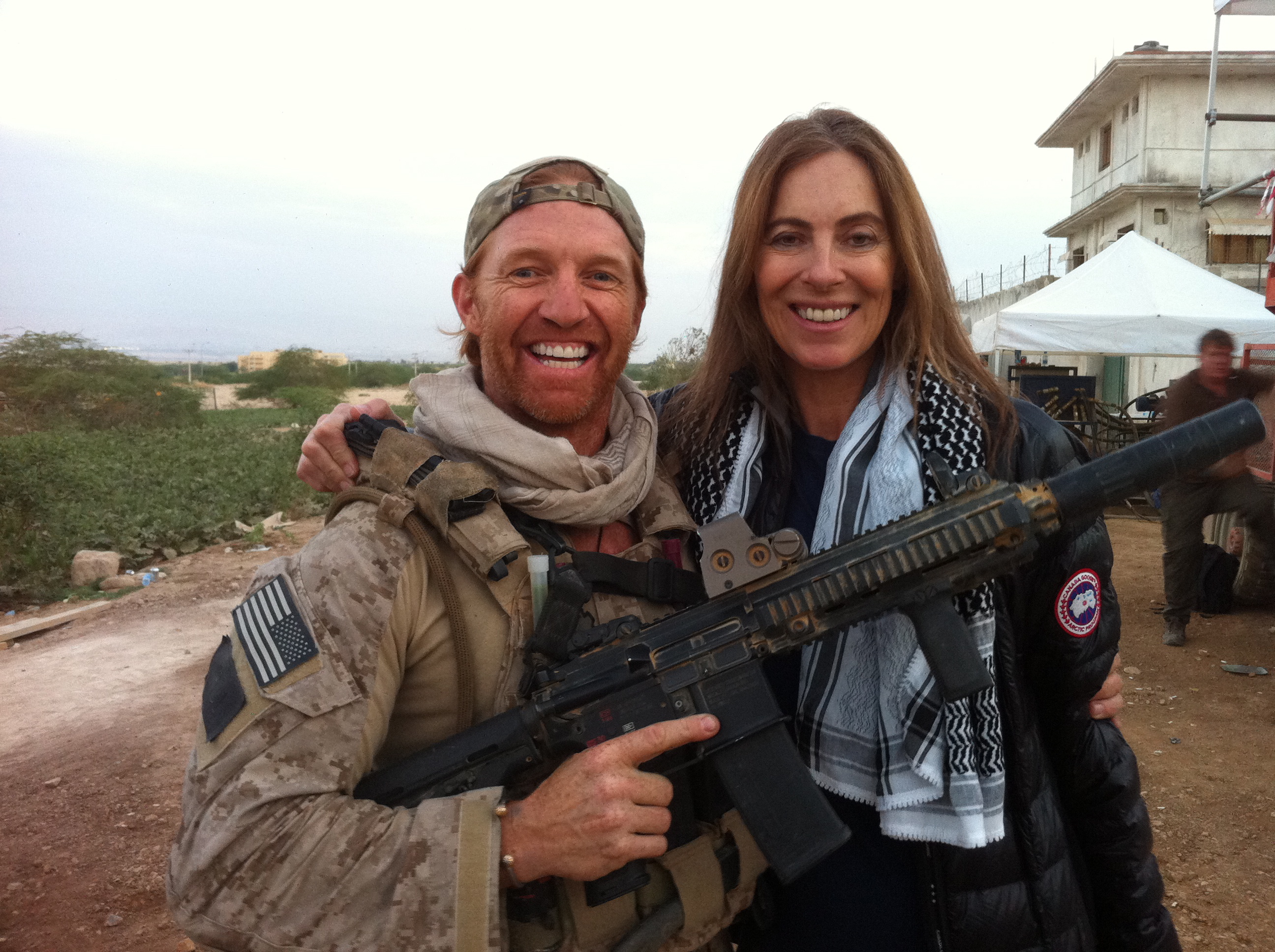 Kathryn Bigelow & Phil Someville on Location in Jordan 