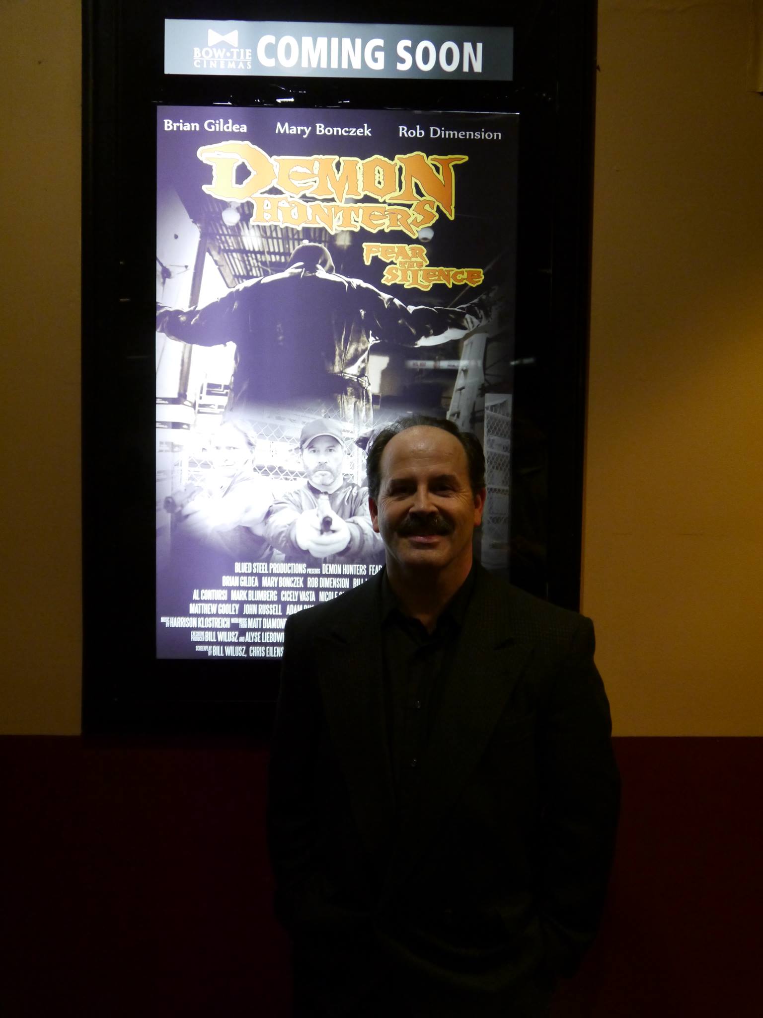 At premiere for our film 'Demon Hunters: Fear The Silence'