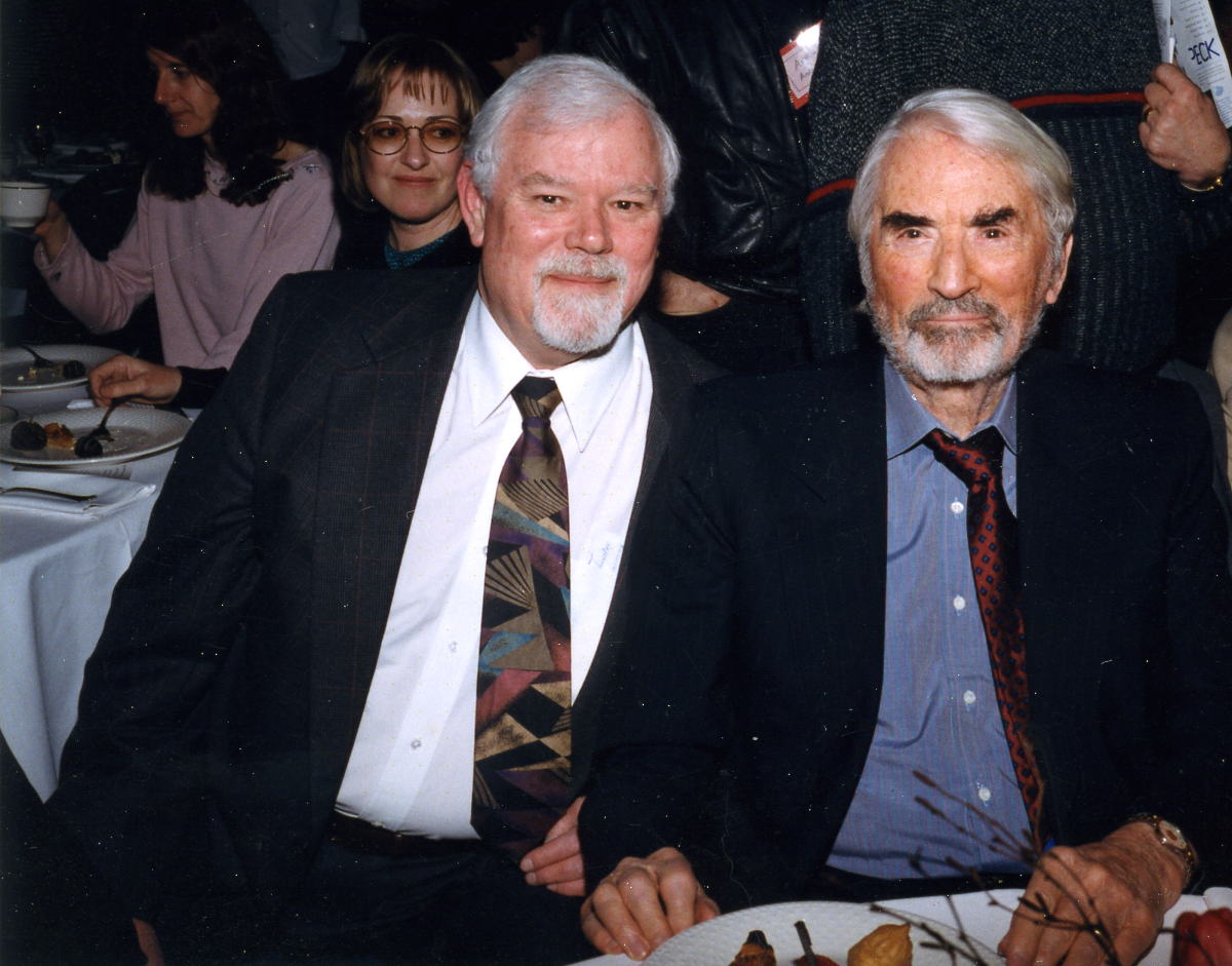 Steve Hodel with Gregory Peck 1999