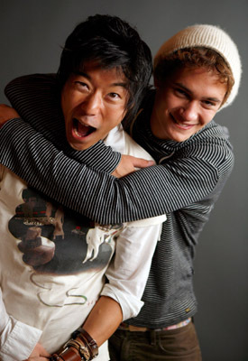 Aaron Yoo and Rafi Gavron at event of Nick and Norah's Infinite Playlist (2008)