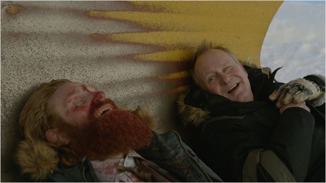 Stellan Skardsgård and Kristofer Hivju in the Norwegian film 