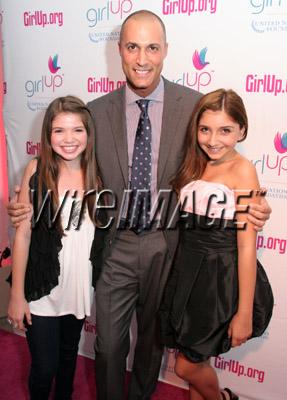 Actress Jadin Gould, photographer Nigel Barker and actress Jennessa Rose arrive at Variety's Girl Up Campaign Launch on November 4, 2010 in Los Angeles, California. Variety's Girl Up Campaign Launch - Pink Carpet Arrivals