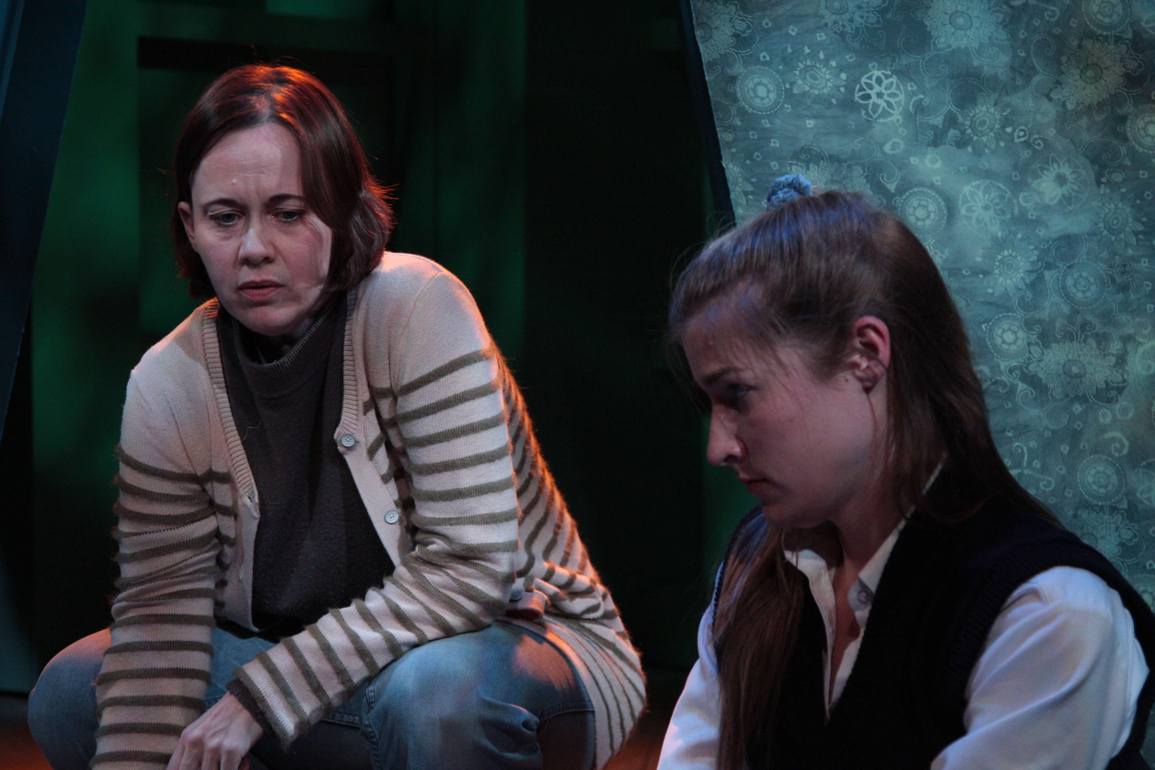 'Top Girls' by Caryl Churchill at The Antaeus Company. Karianne Flaathen and Julia Davis