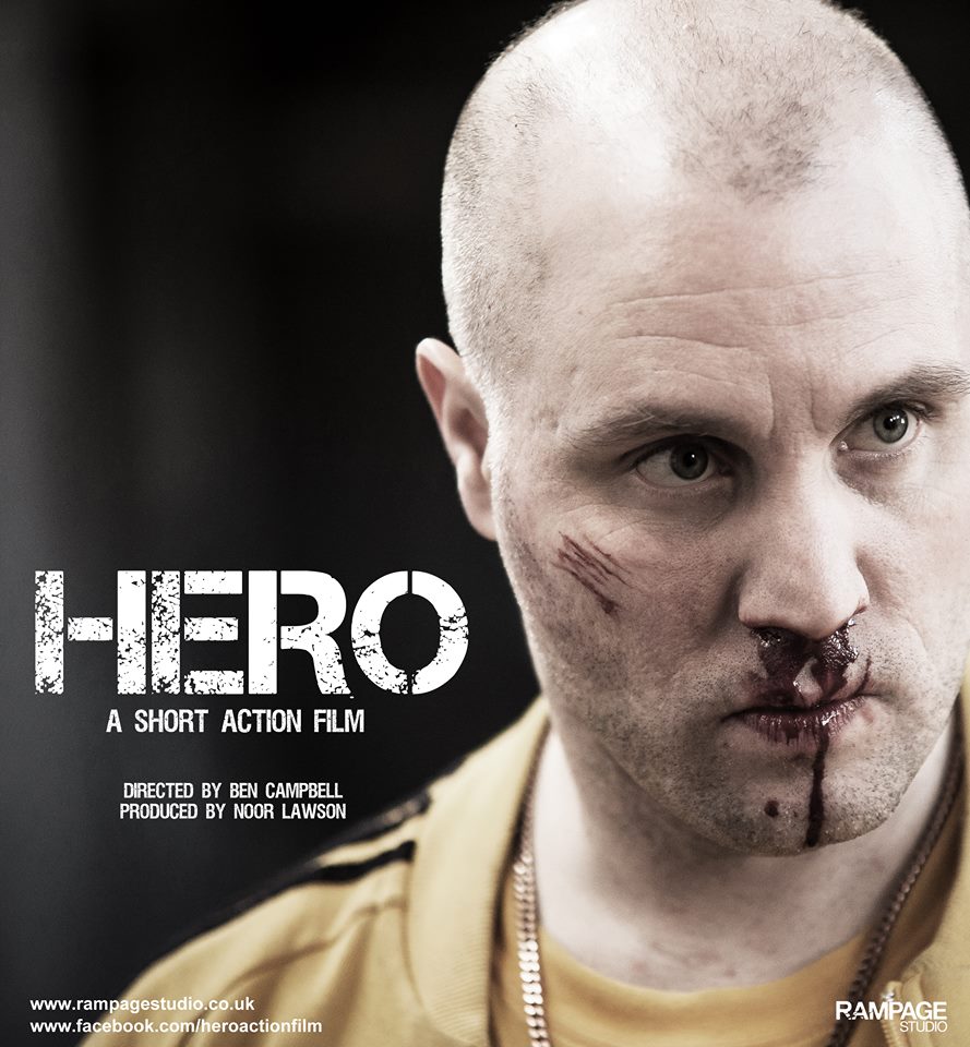 HERO: Starring Ryan Hunter as Jack, Tim Haynes as Red Tracksuit Man, and Noor Lawson and The Victim.