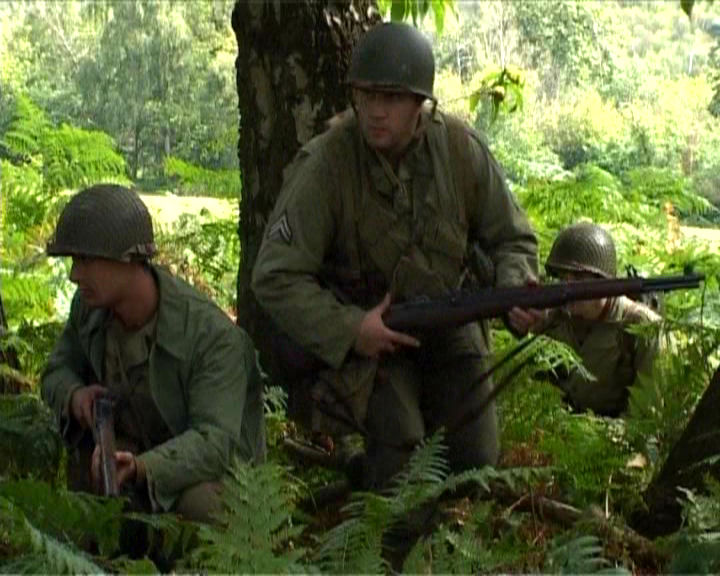 SEE IT THROUGH - FILM STILL: Starring Dominic Coddington as Private Kris Rudman, Ryan Hunter as Corporal Eddie O'Keefe and Jordan Dorn as Private Len Bryant.