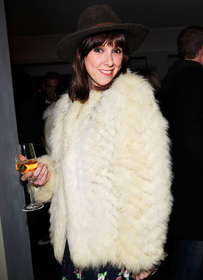 Io Bottoms at W Magazine Golden Globes Party at the Chateau Marmont