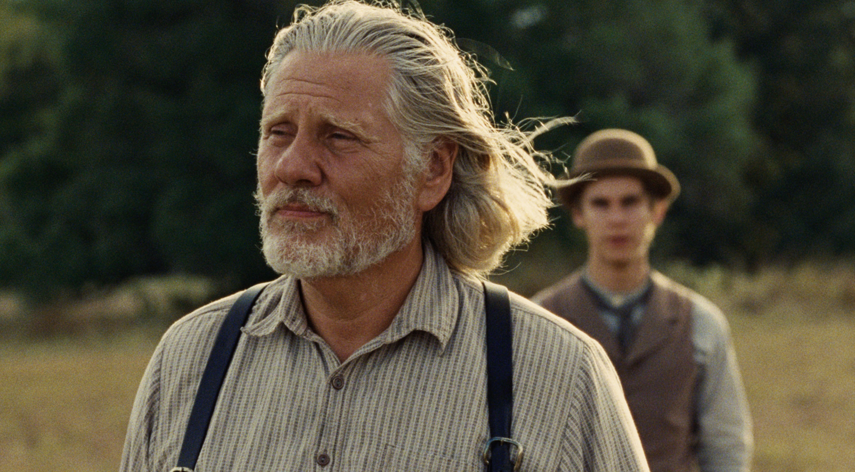 Still of William Forsythe and Rhys Wakefield in Echoes of War (2015)