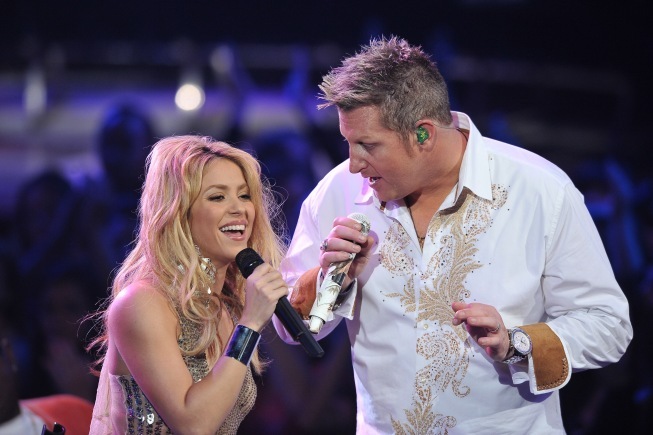 Still of Shakira and Rascal Flatts in American Idol: The Search for a Superstar (2002)