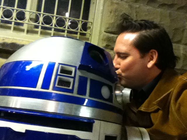R2-D2 and I. R2 Unit from Empire Strikes Back and Return of the Jedi.