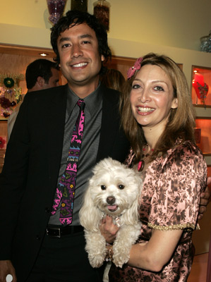 Illeana Douglas and Alfonso Campos