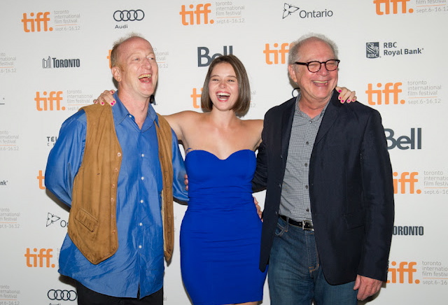 Kether Donohue, Barry Levinson, and Frank Deal