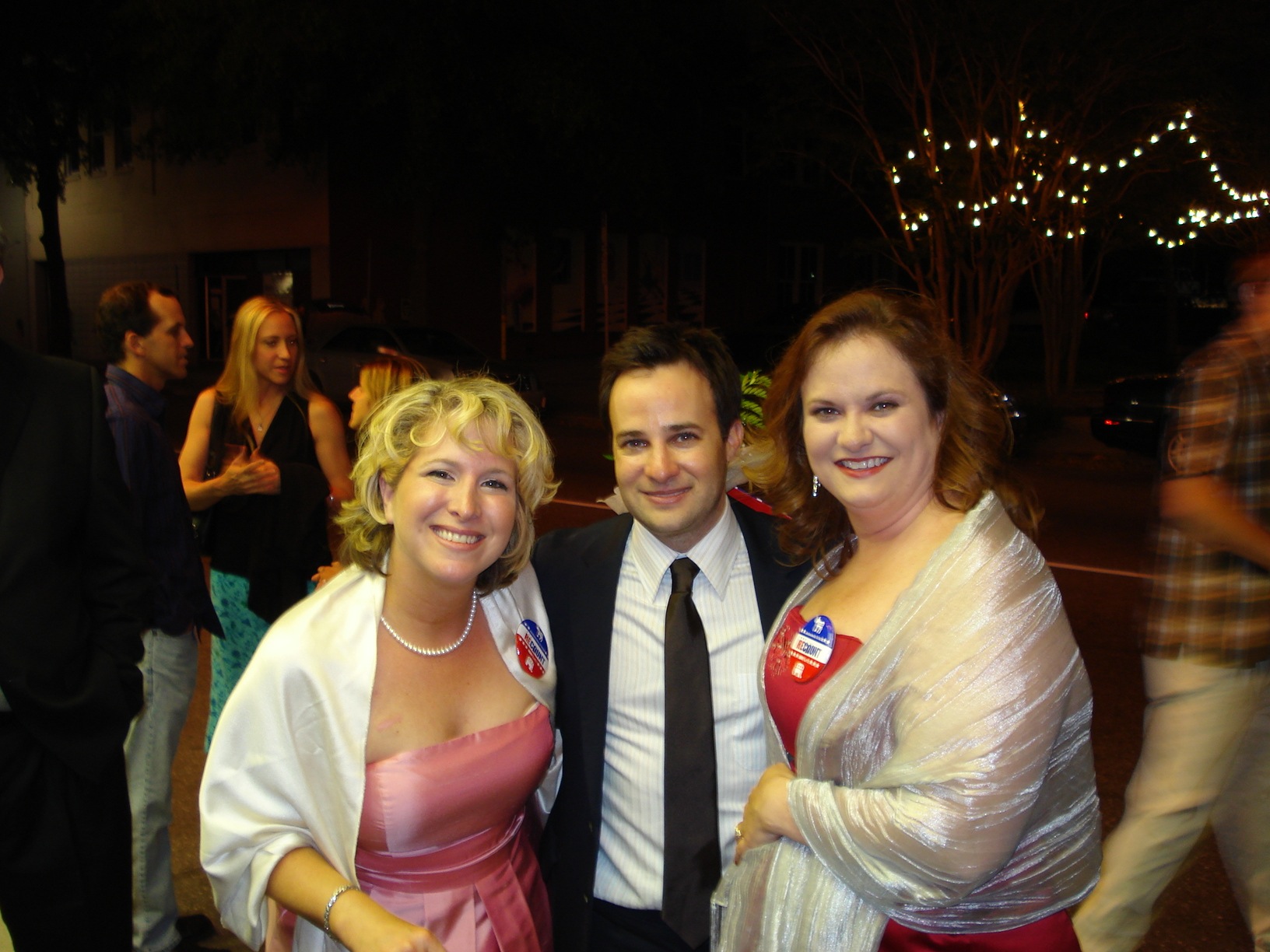 With Danny Strong at the RECOUNT Premier in Jacksonville, FL. I've lost weight from that pic...wow.