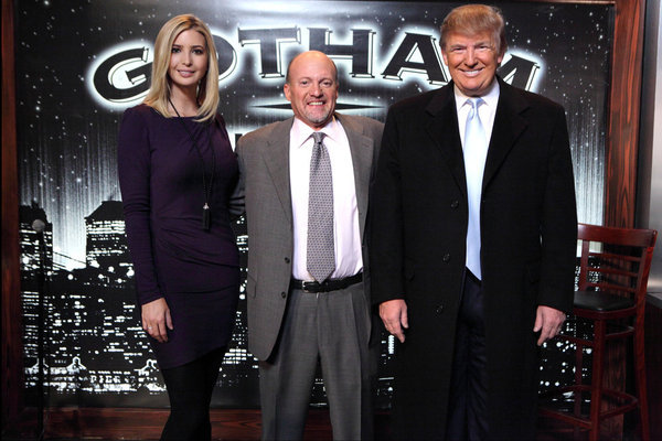 Still of Donald Trump, Ivanka Trump and Jim Cramer in The Apprentice (2004)