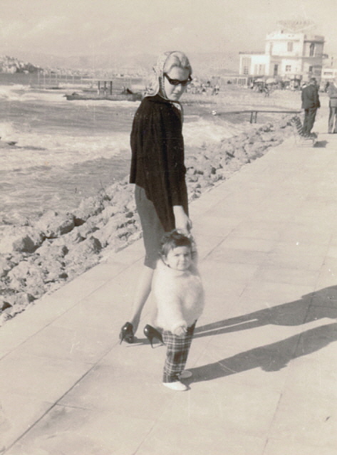 Pari and Agapi at Floisvos 1961