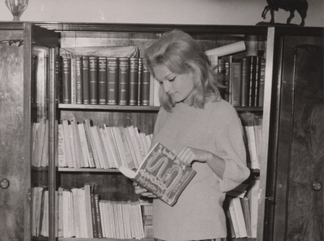 Pari Leventi at home, 1961
