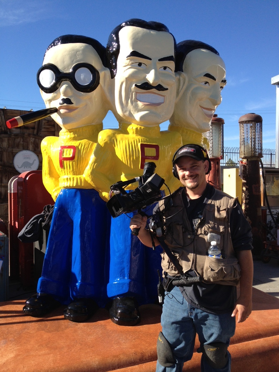 Hanging with the Pep Boys on 