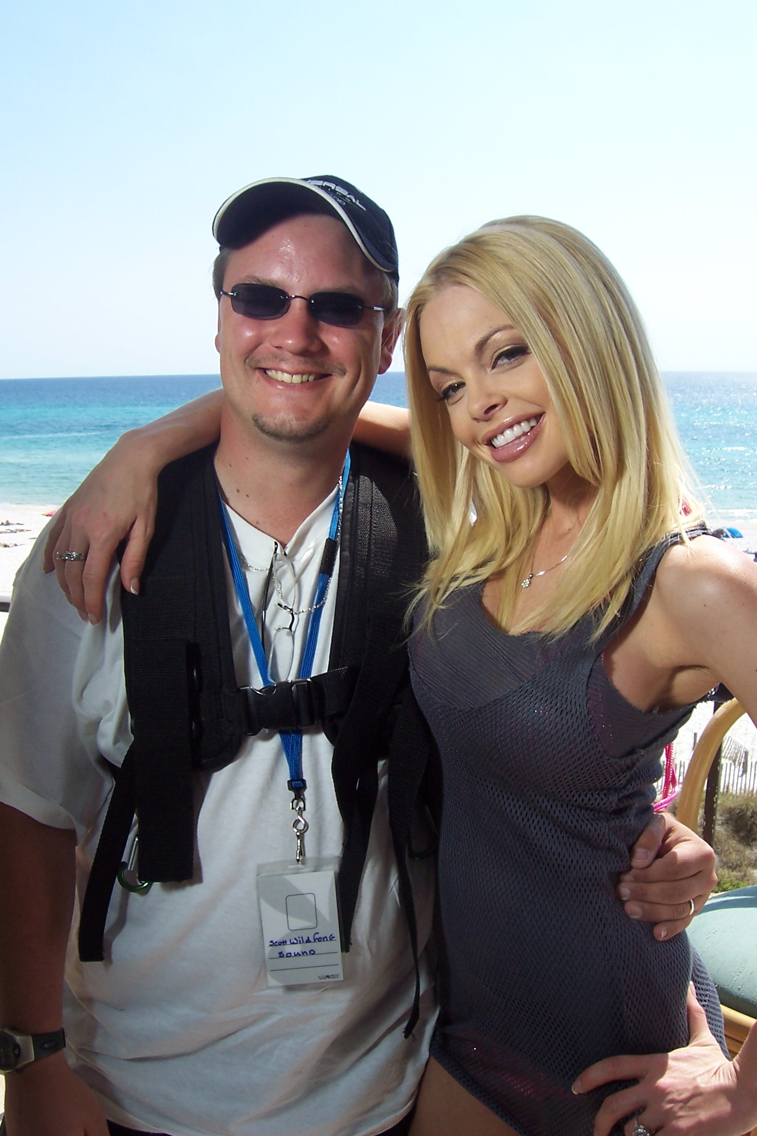 Me and Jesse Jane on a PLAYBOY shoot.