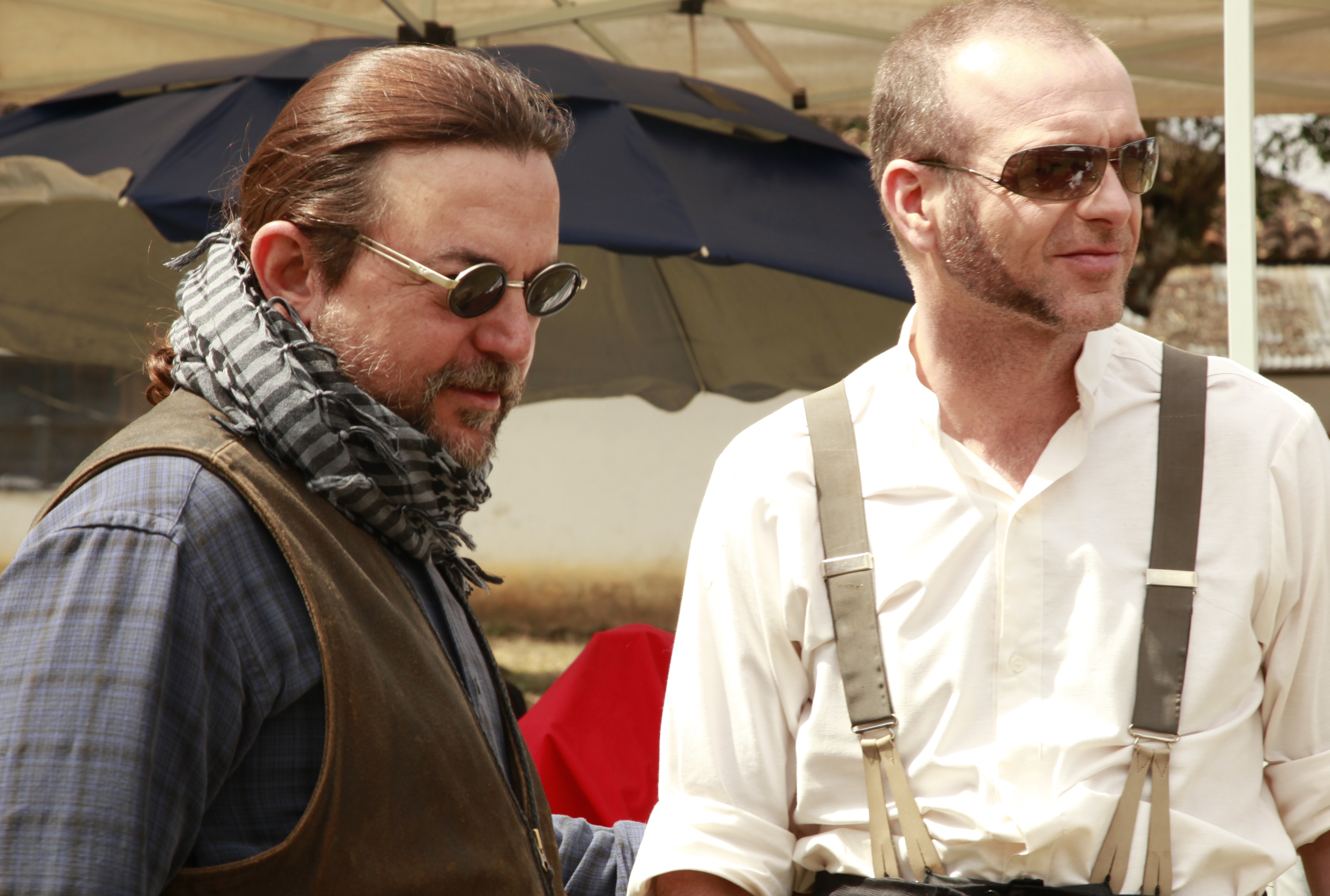 With Hugo Speer filming Chiapas The Heart of Coffee
