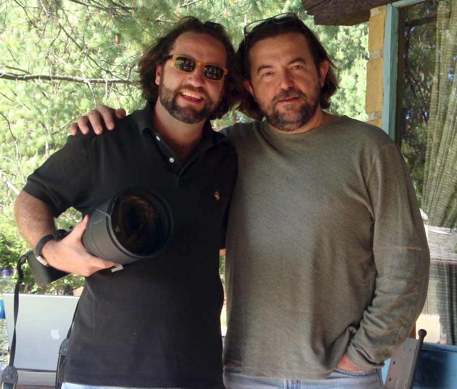 With Co-producer and director Chisco Laresgoiti