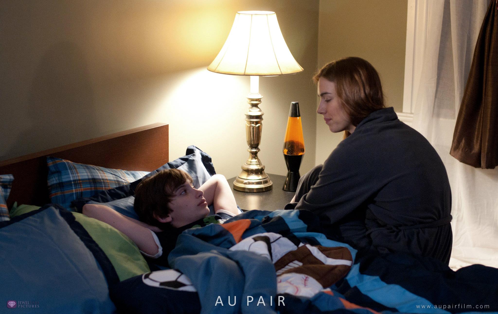 Andy Scott Harris and Kaitlin Ferrell in Au Pair