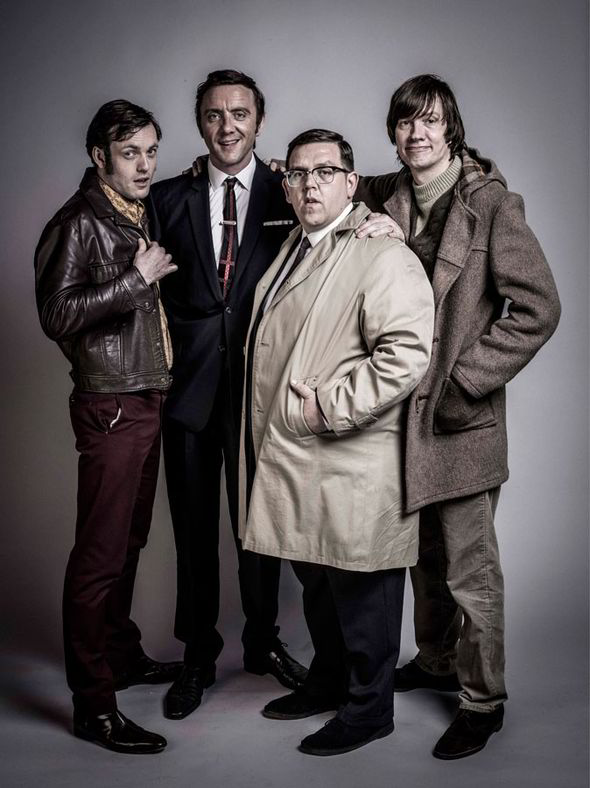 Brendan Patricks, Peter Serafinowicz, Nick Frost and Lawry Lewin. Mr Sloane (2014)