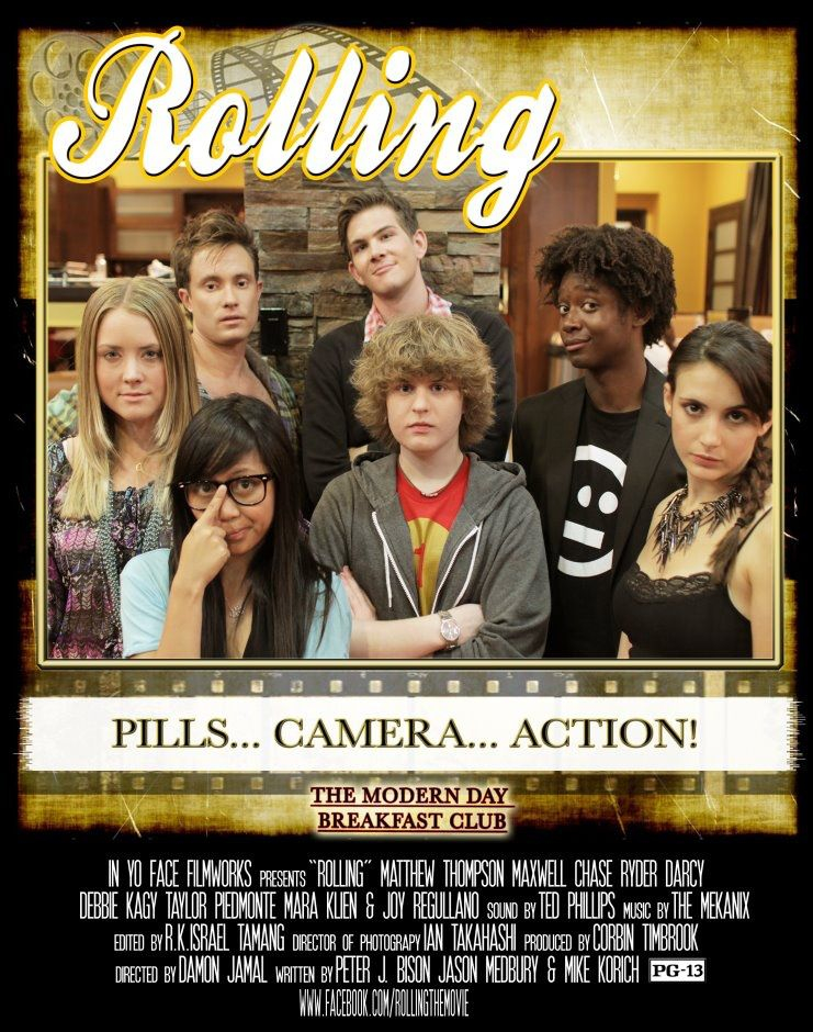 Ryder Darcy with Maxwell Chase, Debbie Kagy, Mara Klein, Taylor Piedmonte, Joy Regullano and Matthew Thompson in Rolling