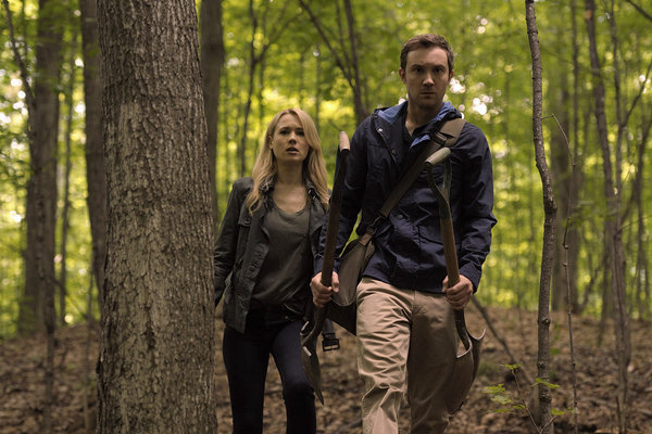 Still of Sam Huntington and Kristen Hager in Being Human (2011)