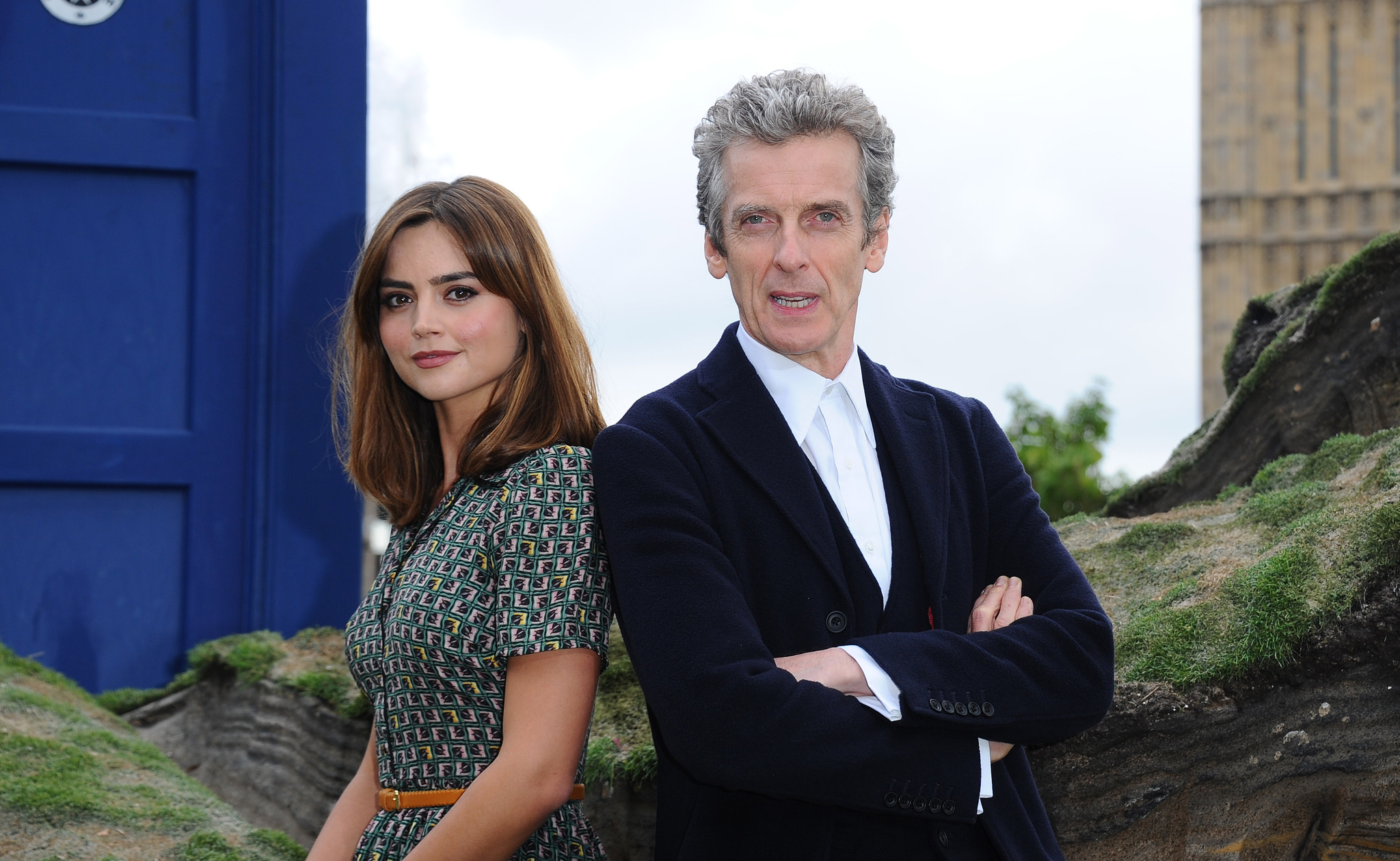 Peter Capaldi and Jenna Coleman at event of Doctor Who (2005)