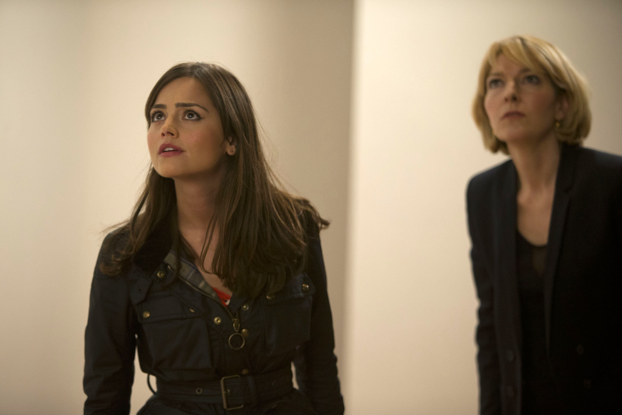 Still of Jemma Redgrave and Jenna Coleman in Doctor Who: The Day of the Doctor (2013)