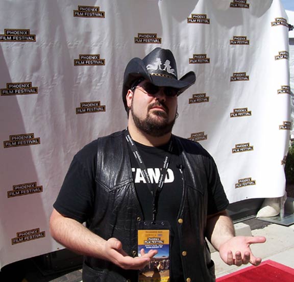 James Azrael at the 2006 Phoenix Film Festival representing as composer for the short-film, 