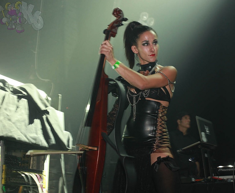 Courtney Sanello Electric Cellist for Kayvon Zand Collective Gramercy Theatre Performance, 2013