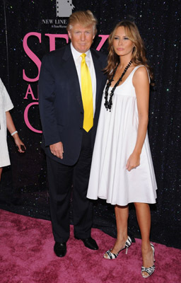 Donald Trump and Melania Trump at event of Seksas ir miestas (2008)