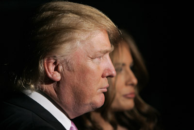 Donald Trump and Melania Trump