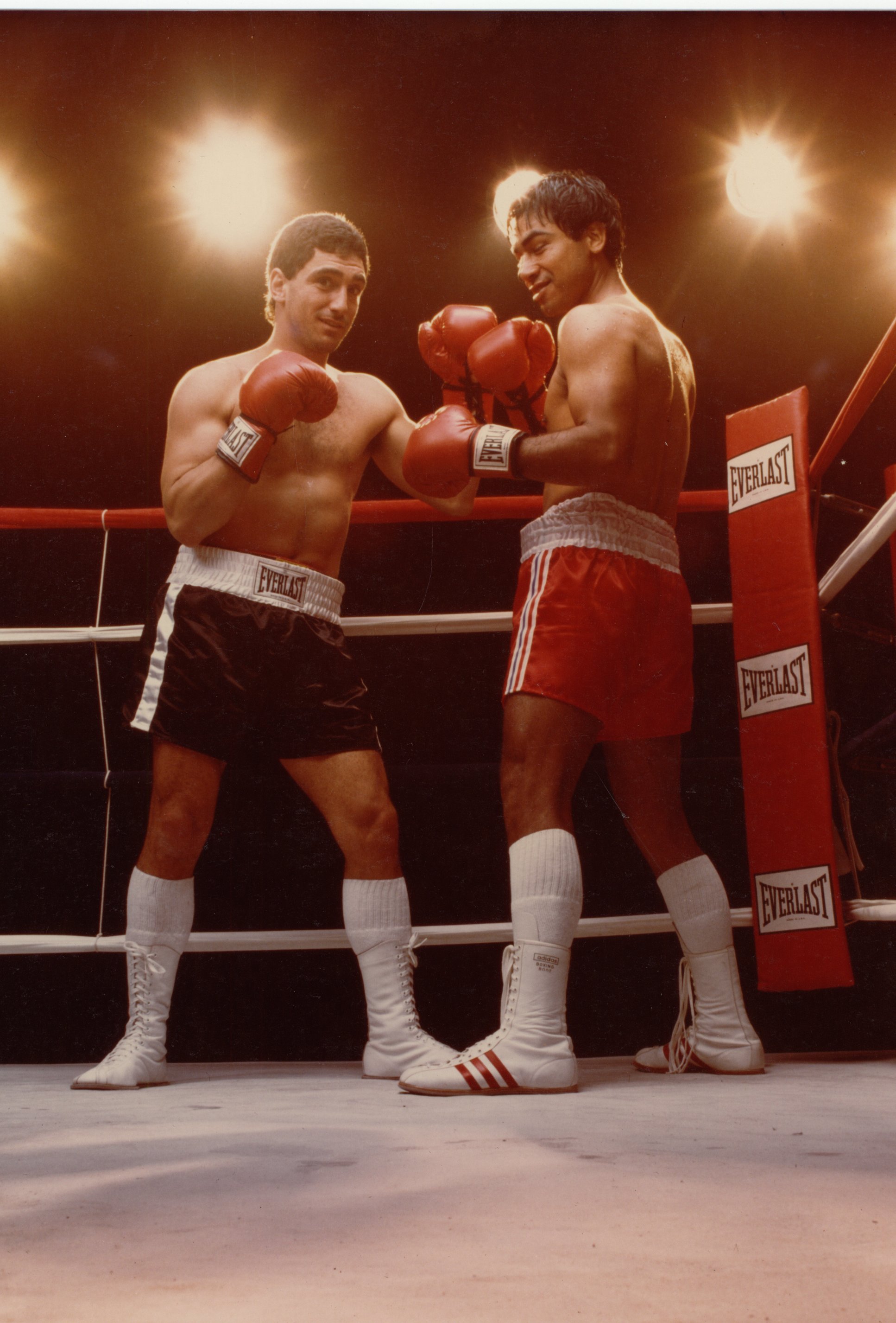 David Copeland, Boxing with Welter Weight World Champion Carlos Palomino, for 'Miller Lite Commercial'.