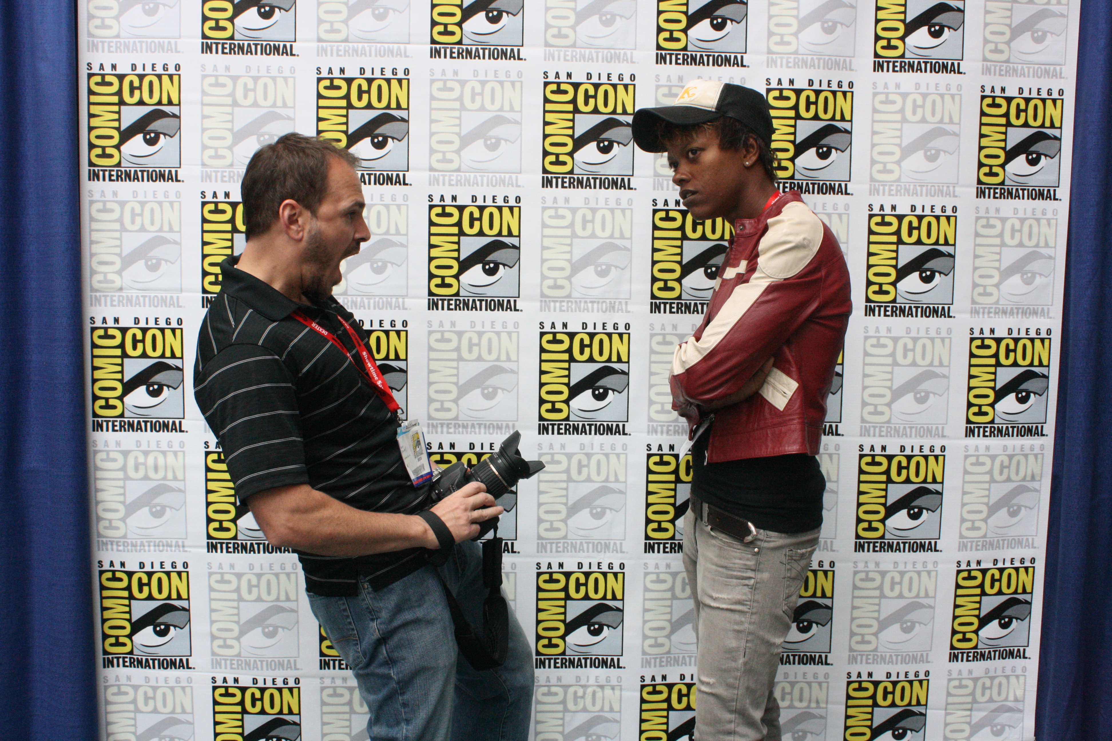 Marcia Battise & David Ciccone San Diego Comic-Con 2011 Dragon Age: Redemption