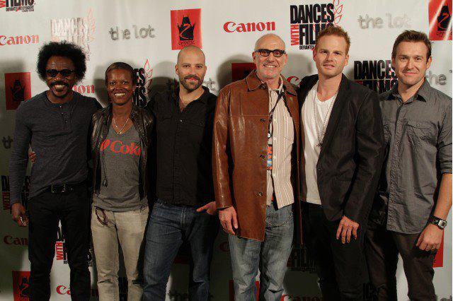 Elegy For A Revolutionary - Dances With Films 15 Festival (Cast form left to right: Tomas Boykin, Marcia Battise,Paul Van Zyl, Martin Copping and Glen Vaughan)