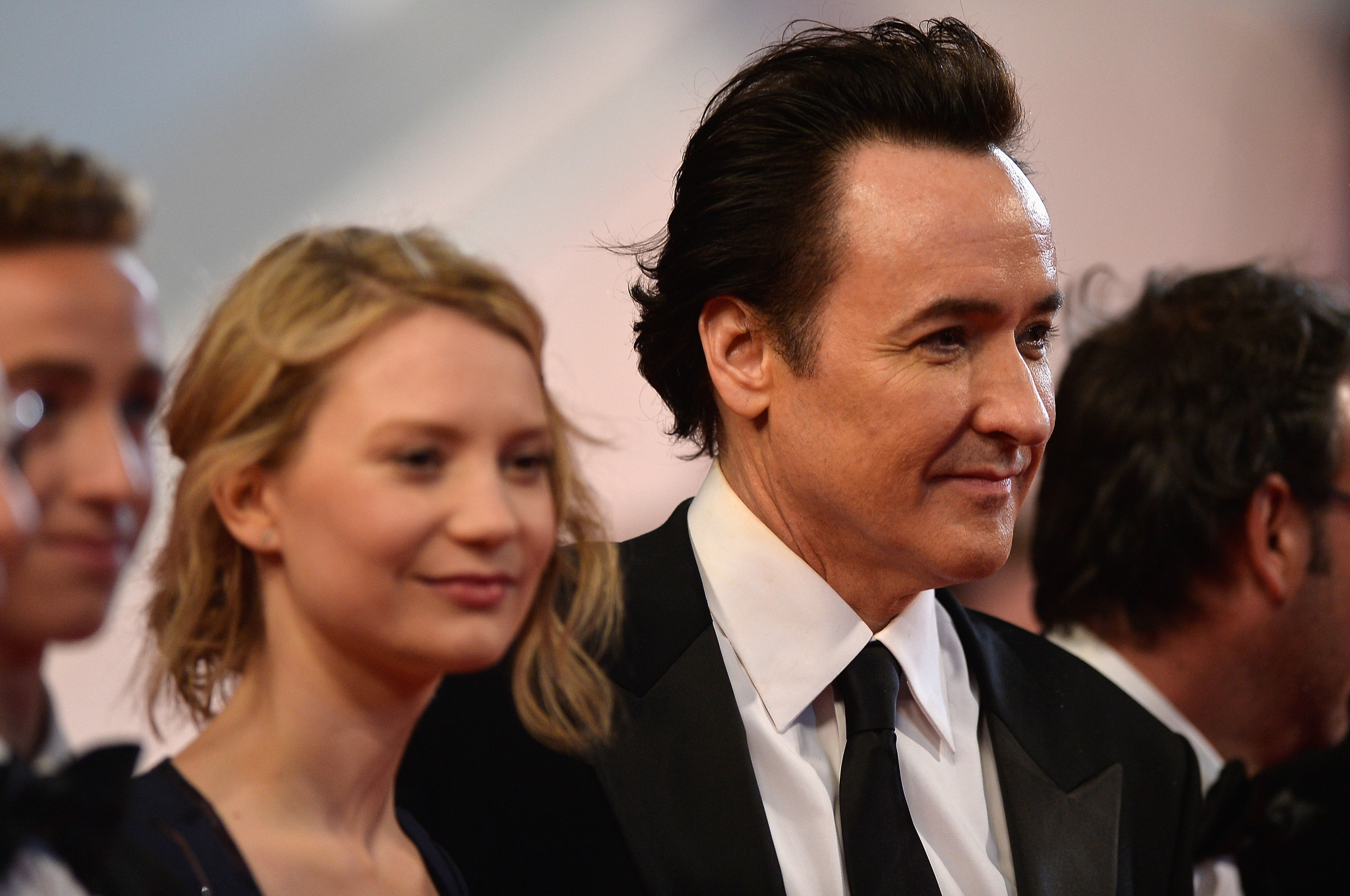 John Cusack and Mia Wasikowska at event of Maps to the Stars (2014)
