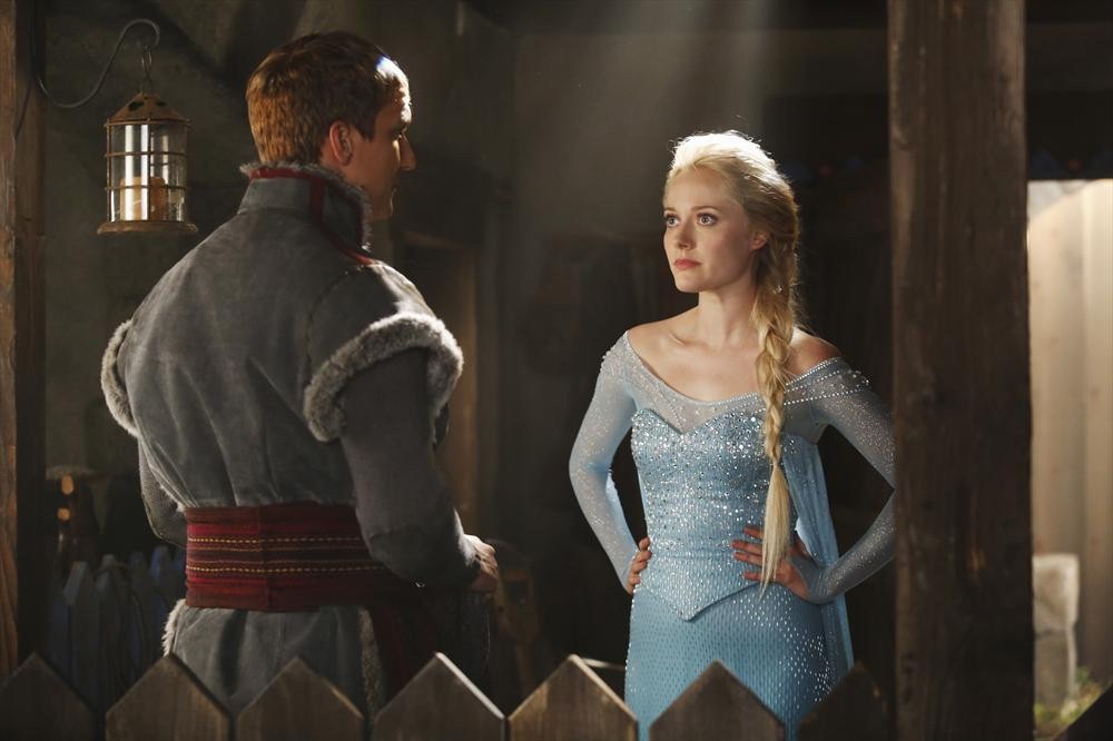 Still of Scott Michael Foster and Georgina Haig in Once Upon a Time (2011)