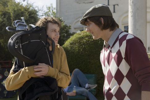 Still of Jacob Zachar and Scott Michael Foster in Greek (2007)