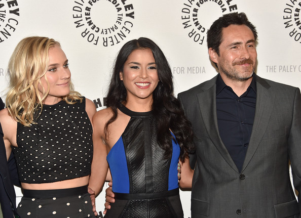 Actors Diane Kruger, Emily Rios, and Demian Bichir attend The Paley Center For Media Presents FX's 