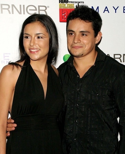 Emily Rios & Jesse Garcia attend the New York International Latino Film Festival's Premiere of 'Quinceañera' - July 29, 2006