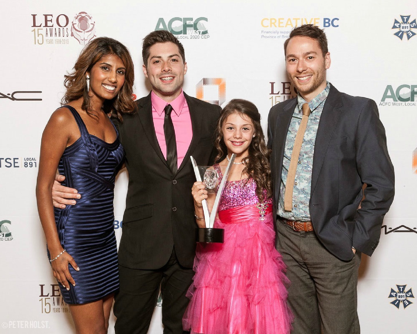 From L to R: Producer/Writer Nimisha Mukerji, Director/Writer Mark Ratzlaff, Star Taya Clyne and Producer Daniel Domachowski