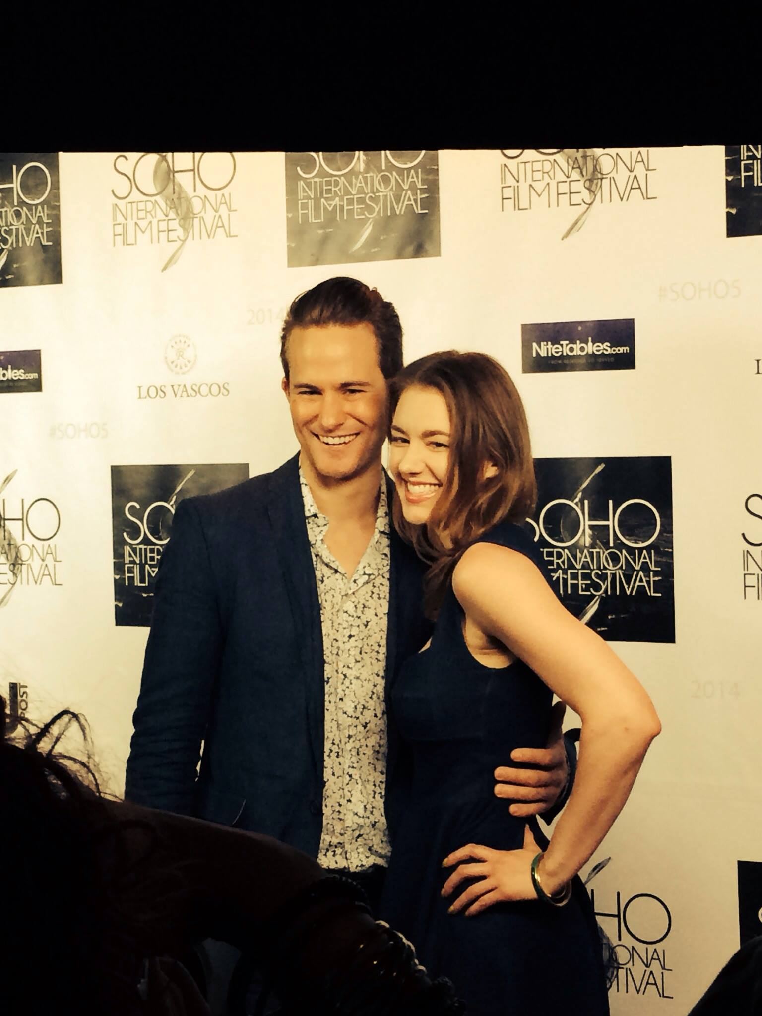 Todd Litzinger and Kelly Tuohy at SOHO International Film Festival