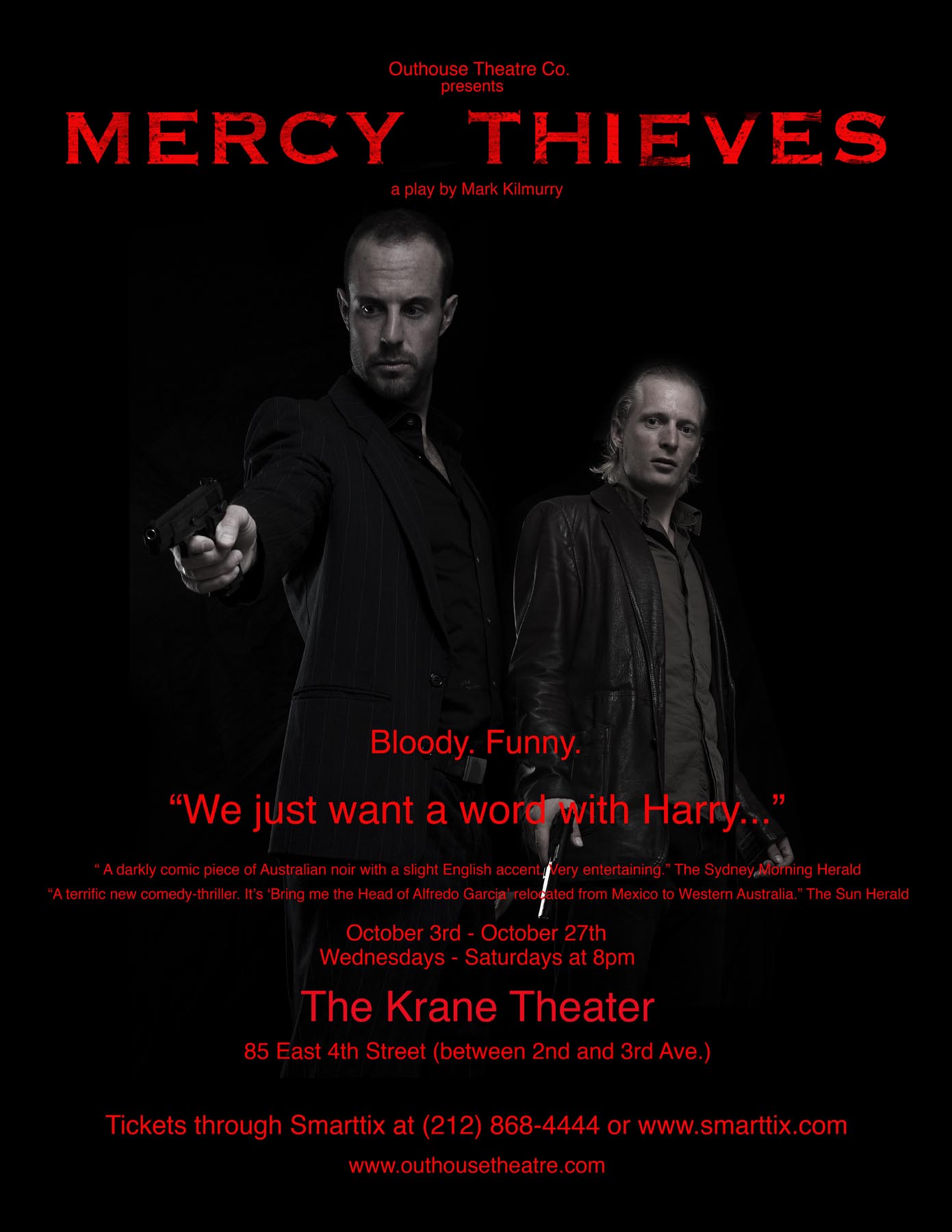 Outhouse Theater Company's production of Mercy Thieves. 2008, NYC