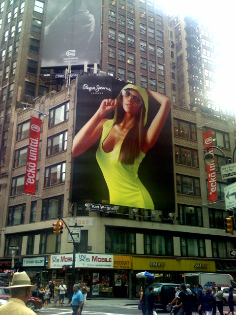 50 ft. Billboard in Manhattan, NY